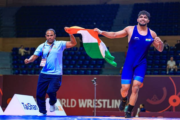 U23 Wrestling Asian Championships 79kg FS - Chandermohan Chandermohan (IND)