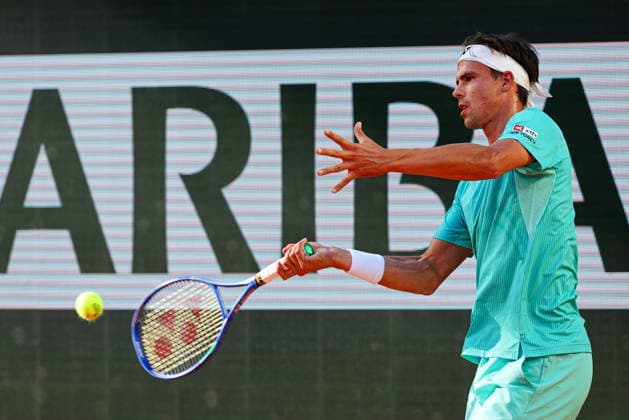 2026.05.26 Paryz Tenis French Open Roland Garros 2026 Felix Auger-Aliassime - Daniel Altmaier N z Daniel Altmaier Foto Pawel Andrachiewicz PressFocus 2026.05.26 Paris Tennis - French Open Roland Garros 2026 Felix Auger-Aliassime - Daniel Altmaier Daniel Altmaier Credit: Pawel Andrachiewicz PressFocus NEWSPIX.PL --- newspix.pl