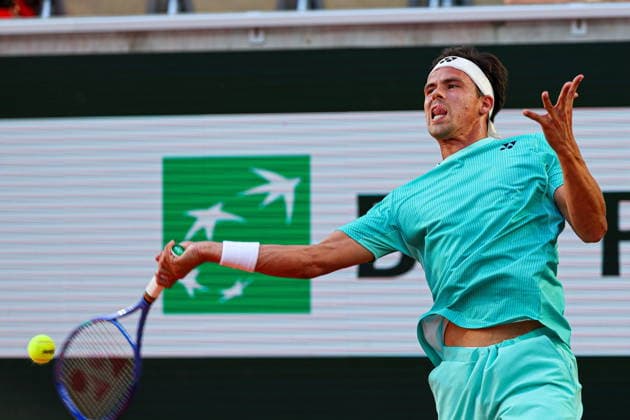 2026.05.26 Paryz Tenis French Open Roland Garros 2026 Felix Auger-Aliassime - Daniel Altmaier N z Daniel Altmaier Foto Pawel Andrachiewicz PressFocus 2026.05.26 Paris Tennis - French Open Roland Garros 2026 Felix Auger-Aliassime - Daniel Altmaier Daniel Altmaier Credit: Pawel Andrachiewicz PressFocus NEWSPIX.PL --- newspix.pl 