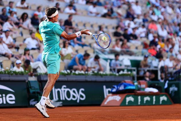 2026.05.26 Paryz Tenis French Open Roland Garros 2026 Felix Auger-Aliassime - Daniel Altmaier N z Daniel Altmaier Foto Pawel Andrachiewicz PressFocus 2026.05.26 Paris Tennis - French Open Roland Garros 2026 Felix Auger-Aliassime - Daniel Altmaier Daniel Altmaier Credit: Pawel Andrachiewicz PressFocus NEWSPIX.PL --- newspix.pl