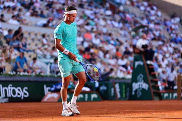 2026.05.26 Paryz Tenis French Open Roland Garros 2026 Felix Auger-Aliassime - Daniel Altmaier N z Daniel Altmaier Foto Pawel Andrachiewicz PressFocus 2026.05.26 Paris Tennis - French Open Roland Garros 2026 Felix Auger-Aliassime - Daniel Altmaier Daniel Altmaier Credit: Pawel Andrachiewicz PressFocus NEWSPIX.PL --- newspix.pl