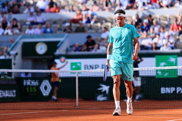 2026.05.26 Paryz Tenis French Open Roland Garros 2026 Felix Auger-Aliassime - Daniel Altmaier N z Daniel Altmaier Foto Pawel Andrachiewicz PressFocus 2026.05.26 Paris Tennis - French Open Roland Garros 2026 Felix Auger-Aliassime - Daniel Altmaier Daniel Altmaier Credit: Pawel Andrachiewicz PressFocus NEWSPIX.PL --- newspix.pl