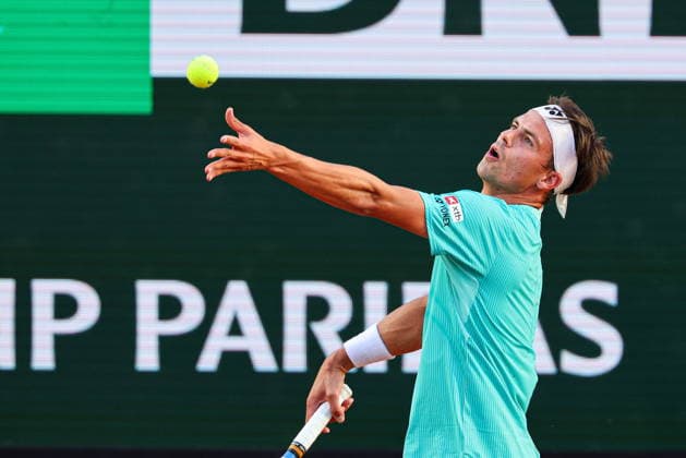 2026.05.26 Paryz Tenis French Open Roland Garros 2026 Felix Auger-Aliassime - Daniel Altmaier N z Daniel Altmaier Foto Pawel Andrachiewicz PressFocus 2026.05.26 Paris Tennis - French Open Roland Garros 2026 Felix Auger-Aliassime - Daniel Altmaier Daniel Altmaier Credit: Pawel Andrachiewicz PressFocus NEWSPIX.PL --- newspix.pl