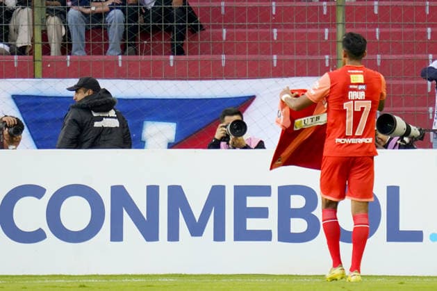 FBL LIBERTADORES LIGA VS ALWAYS READY Quito 26 de mayo del 2026. Liga Deportiva Universitaria recibe a Always Ready por una fecha mas de la Copa Libertadores en el estadio Gonzalo Pozo Ripalda. API DANIEL MOLINEROS Quito Pichincha Ecuador Copyright: xDanielxMolinerosx