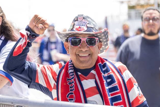 RECORD DATE NOT STATED U.S. Men™s national team, Nationalteam World Cup Roster Reveal Fans of United States national team, during an event to announce the squad for the 2026 World Cup at Pier 17 in New York, United States, on Tuesday, May 26.(Foto: William Volcov Brazil Photo Press IMAGO) Sports NEW YORK NY United States Copyright: xWILLIAMxVOLCOVx
