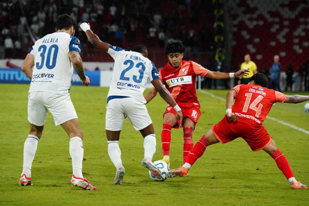 FBL LIBERTADORES LIGA VS ALWAYS READY Quito 26 de mayo del 2026. Liga Deportiva Universitaria recibe a Always Ready por una fecha mas de la Copa Libertadores en el estadio Gonzalo Pozo Ripalda. API DANIEL MOLINEROS Quito Pichincha Ecuador Copyright: xDanielxMolinerosx
