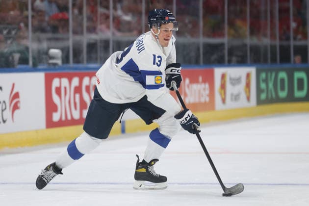 26.05.2026 Swiss Life Arena Zuerich , SCHWEIZ, Herren Eishockey IIHF World Championship, WM, Weltmeisterschaft Zurich 2026 Gruppe A SUI - FIN Jesse Puljujaervi (FIN)