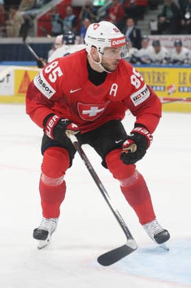 26.05.2026 Swiss Life Arena Zuerich , SCHWEIZ, Herren Eishockey IIHF World Championship, WM, Weltmeisterschaft Zurich 2026 Gruppe A SUI - FIN Sven Andrighetto (SUI)