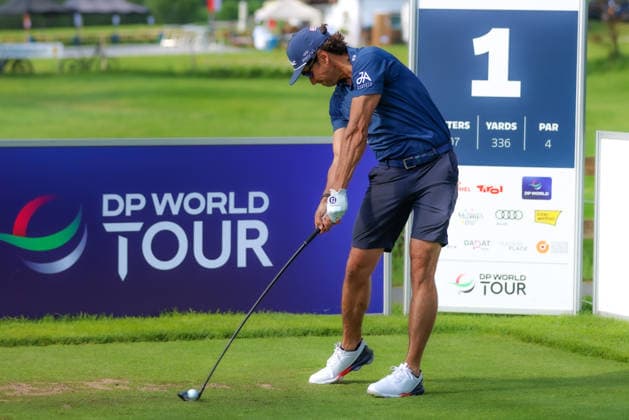 KITZBÜHEL, AUSTRIA - 27.05.2026: Rafa CABRERA BELLO (ESP) of Austrian Alpine Open 2025 at Golfclub Kitzbühel-Schwarzsee-Reith on May 27, 2026 in Austria.