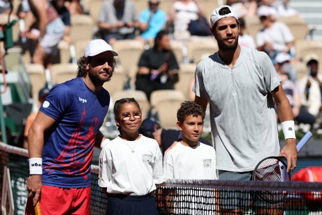 ROLAND GARROS 2026 Thierry Larret MAXPPP - PARIS (75) 27 05 2026 Thierry Larret Maxppp. Tennis. Roland Garros 2026. Internationaux de France de tennis. Stade Roland Garros, Paris (75). Le 27 Mai. Court Suzanne LENGLEN : Karen KHATACHANOV (RUS) vs Marco TRUNGELLITI (ARG). Roland Garros French Open tennis tournament, in Paris, France, on 27 May 2026. PARIS (75) STADE ROLAND GARROS PARIS ILE DE FRANCE FRANCE  Copyright: xMAXPPPxThierryxLarretx TLR202605273890 TLR202605273890
