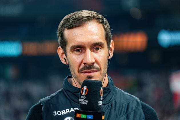 20.05.2026, SC Freiburg vs. Aston Villa, UEFA Europa League Finale, Final Matchday Julian Schuster (SC Freiburg, Chef-Trainer) im Interview Copyright: xBahhoxKarax