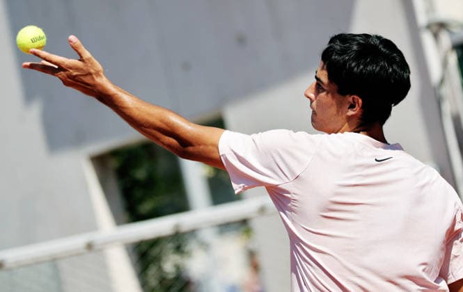 TENNIS - French Open 2026 PARIS,FRANCE,27.MAY.26 - TENNIS - ATP, Tennis Herren World Tour, French Open, Roland Garros, Grand Slam. Image shows Federico Cina (ITA).  GEPAxpictures xMatthiasxHauer