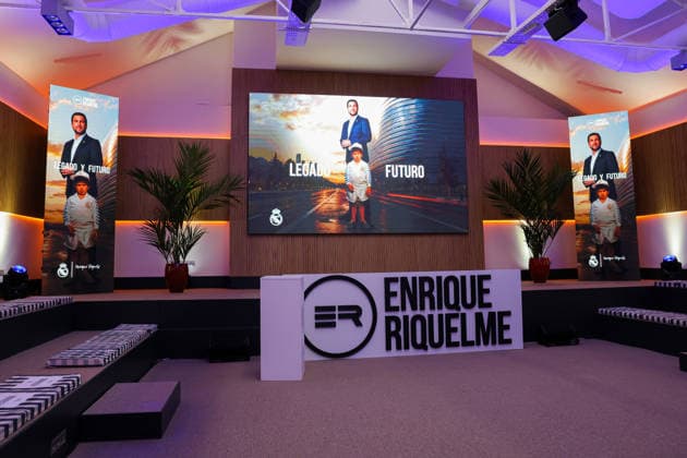 ESP: Riquelme press conference, PK, Pressekonferenz Enrique Riquelme presents his candidacy for the Real Madrid presidential elections in the presence of club members in Madrid May 27 2026 Madrid Spain Copyright: xAlbaxPachecox xAgenciaxLOFx