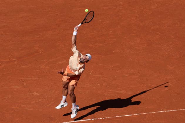 TENNIS : Roland Garros 2026 - 27 05 2026 Valentin Royer (FRA) Vs Novak Djokovic (SRB) ParisFrance  Copyright: xMichaelxBaucherx