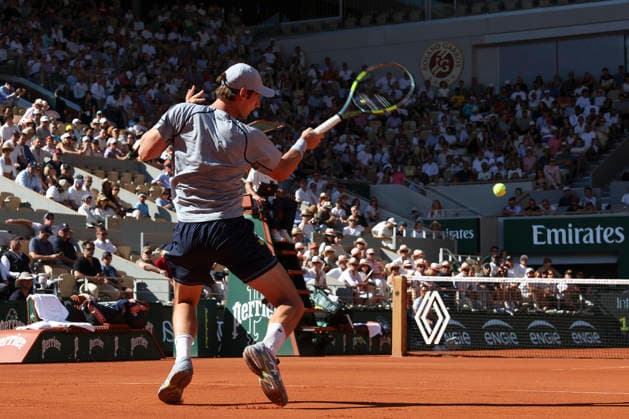 TENNIS : Roland Garros 2026 - 27 05 2026 Valentin Royer (FRA) Vs Novak Djokovic (SRB) ParisFrance  Copyright: xMichaelxBaucherx