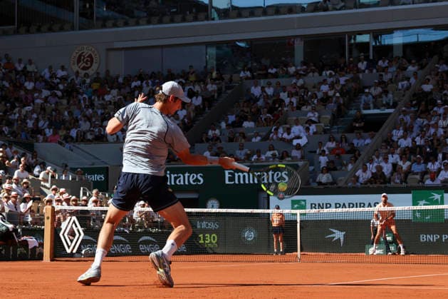 TENNIS : Roland Garros 2026 - 27 05 2026 Valentin Royer (FRA) Vs Novak Djokovic (SRB) ParisFrance  Copyright: xMichaelxBaucherx