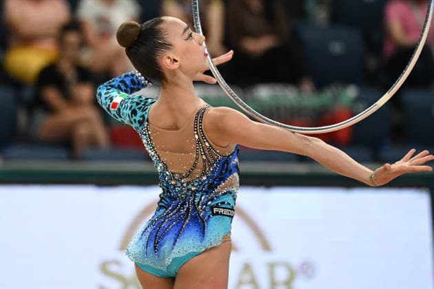 IPA85112422 - CASSANO Flavia (ITA) during European Championships in Rhythmic gymnastics, Rhythmische Sportgymnastik, RSG Gymnastics in Varna, Bulgaria, May 27 2026  Copyright: xFilippoxTomasi IPAxSportx xx 85112422