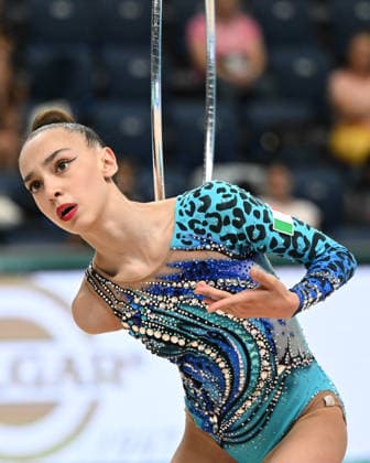IPA85112459 - CASSANO Flavia (ITA) during European Championships in Rhythmic gymnastics, Rhythmische Sportgymnastik, RSG Gymnastics in Varna, Bulgaria, May 27 2026  Copyright: xFilippoxTomasi IPAxSportx xx 85112459
