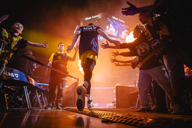 Basketball Berlin 27.05.2026 Saison 2025 2026 EasyCredit BBL 1. Bundesliga Männer, Herren Playoffs Viertelfinale Spiel 5 Alba Berlin - RASTA Vechta Alex O Connell (Alba Berlin, No.03)