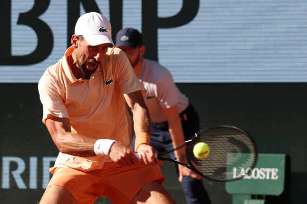 TENNIS : Roland Garros 2026 - 27 05 2026 Valentin Royer (FRA) Vs Novak Djokovic (SRB) ParisFrance  Copyright: xMichaelxBaucherx