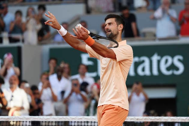 TENNIS : Roland Garros 2026 - 27 05 2026 Valentin Royer (FRA) Vs Novak Djokovic (SRB) ParisFrance  Copyright: xMichaelxBaucherx