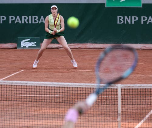 Eva Lys (GER), Damen Einzel, Ladies Singles Tennis - French Open 2026 - Roland Garros - Paris - - France - 27 May 2026. Copyright: xJuergenxHasenkopfx