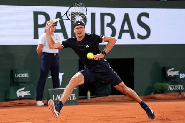 2026-05-27 2026 French Open - Day Four PARIS, FRANCE - MAY 27: Alexander Zverev of Germany during Day Four of the 2026 French Open at Roland Garros on May 27, 2026 in Paris, France. (Photo by Marleen Fouchier BSR Agency) Paris France Content not available for redistribution in The Netherlands directly or indirectly through any third parties. Copyright: xBSRxAgencyx