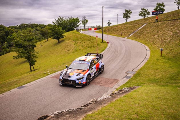 AUTO - WRC, Motorsport Rallye, WM - RALLY JAPAN 2026 11 Thierry NEUVILLE, Martijn WYDAEGHE, Hyundai i20 N Rally1, action during the 2026 Rally Japan, 7th round of the 2026 FIA WRC World Rally Car Championship, from May 28 to 30, 2026 at Toyota, Aichi, Japan - ToyotaJapan  Copyright: xNikosxKatikisx
