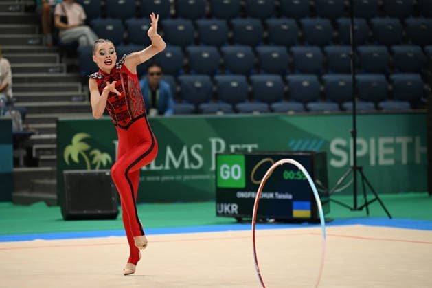 IPA85130094 - 0 during European Championships in Rhythmic gymnastics, Rhythmische Sportgymnastik, RSG Gymnastics in Varna, Bulgaria, May 28 2026  Copyright: xFilippoxTomasi IPAxSportx xx 85130094