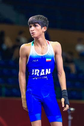U17, U 17 Wrestling Asian Championships 45kg GR - Armin Amin Esmaeili (IRI)