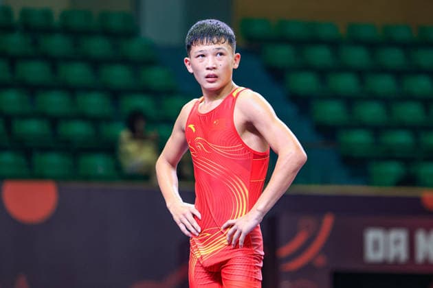 U17, U 17 Wrestling Asian Championships 45kg GR - Jiawudati Ye Erxiate (CHN)