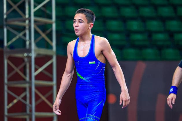 U17, U 17 Wrestling Asian Championships 45kg GR - Tokhirjon Karimov (UZB)