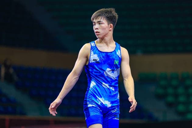 U17, U 17 Wrestling Asian Championships 51kg GR - Kuanyshbek Zhangazhol (KAZ)