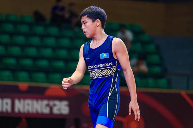U17, U 17 Wrestling Asian Championships 55kg GR - Diyar Amanali (KAZ)