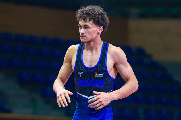U17, U 17 Wrestling Asian Championships 55kg GR - Adam Wajeeh J Abu Fare (JOR)