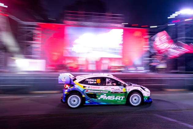 AUTO - WRC, Motorsport Rallye, WM - RALLY JAPAN 2026 95 Jon ARMSTRONG, Shane BYRNE, Ford Puma Rally1, action during the 2026 Rally Japan, 7th round of the 2026 FIA WRC World Rally Car Championship, from May 28 to 30, 2026 at Toyota, Aichi, Japan - ToyotaJapan  Copyright: xNikosxKatikisx