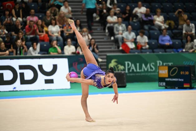 IPA85138707 - RAFFAELI Sofia (ITA) during European Championships in Rhythmic gymnastics, Rhythmische Sportgymnastik, RSG Gymnastics in Varna, Bulgaria, May 28 2026  Copyright: xFilippoxTomasi IPAxSportx xx 85138707