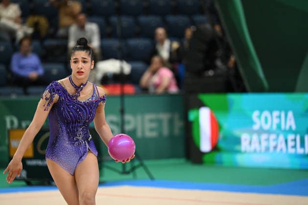 IPA85138697 - RAFFAELI Sofia (ITA) during European Championships in Rhythmic gymnastics, Rhythmische Sportgymnastik, RSG Gymnastics in Varna, Bulgaria, May 28 2026  Copyright: xFilippoxTomasi IPAxSportx xx 85138697