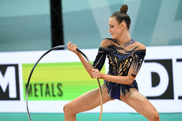 IPA85138701 - VARFOLOMEEV Darja (GER) during European Championships in Rhythmic gymnastics, Rhythmische Sportgymnastik, RSG Gymnastics in Varna, Bulgaria, May 28 2026  Copyright: xFilippoxTomasi IPAxSportx xx 85138701