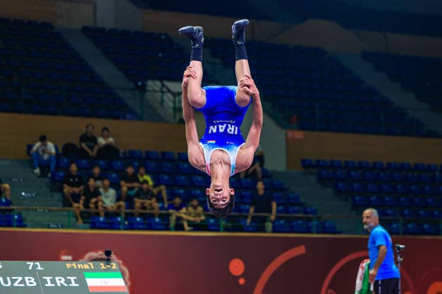 U17, U 17 Wrestling Asian Championships 45kg GR - Armin Amin Esmaeili (IRI)