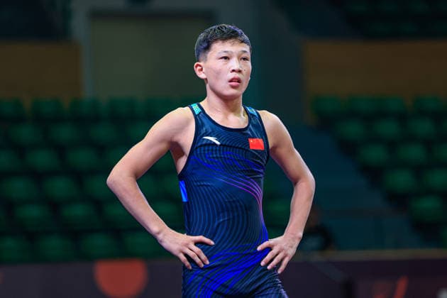 U17, U 17 Wrestling Asian Championships 45kg GR - Jiawudati Ye Erxiate (CHN)