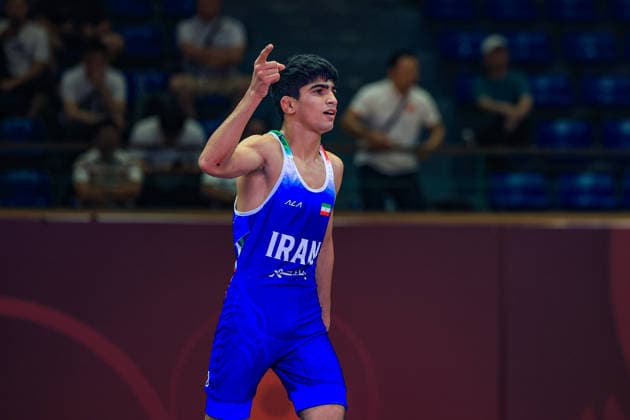 U17, U 17 Wrestling Asian Championships 48kg GR - Ali Morteza Esmaeili Leivesi (IRI)