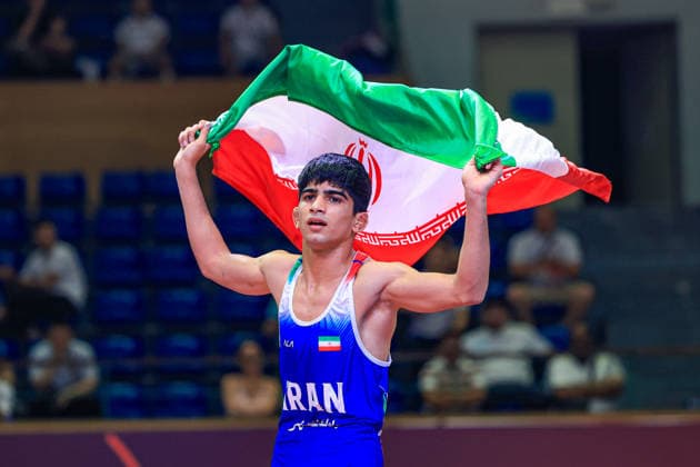 U17, U 17 Wrestling Asian Championships 48kg GR - Ali Morteza Esmaeili Leivesi (IRI)