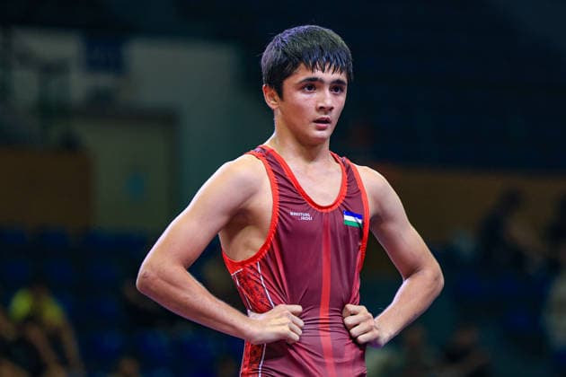 U17, U 17 Wrestling Asian Championships 48kg GR - Javokhir Sharifboev (UZB)