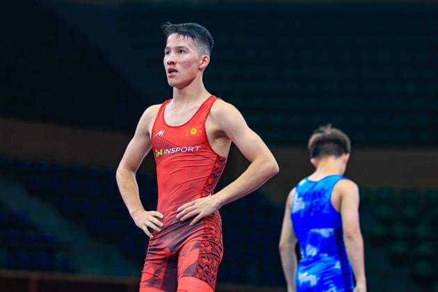 U17, U 17 Wrestling Asian Championships 51kg GR - Kuanyshbek Zhangazhol (KAZ) df. Arsen Maksatbekovich Sharapov (KGZ)
