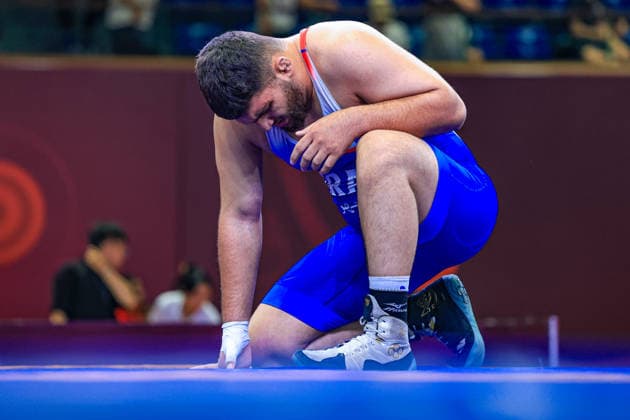 U17, U 17 Wrestling Asian Championships 110kg GR - Aliakbar Ali Akoo (IRI)