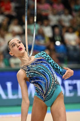 IPA85142534 - CASSANO Flavia (ITA) during European Championships in Rhythmic gymnastics, Rhythmische Sportgymnastik, RSG Gymnastics in Varna, Bulgaria, May 28 2026  Copyright: xFilippoxTomasi IPAxSportx xx 85142534