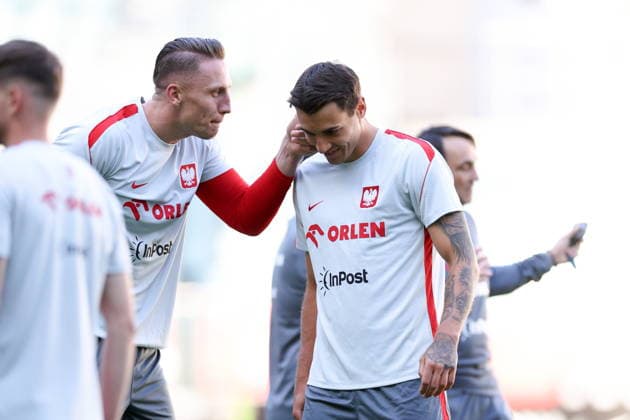 WROCLAW 28.05.2026 TRENING REPREZENTACJI POLSKI --- POLISH FOOTBALL national team, Nationalteam TRAINING SESSION MARCIN BULKA JAKUB KIWIOR FOT. PIOTR KUCZA FOTOPYK NEWSPIX.PL --- newspix.pl POLAND OUT!