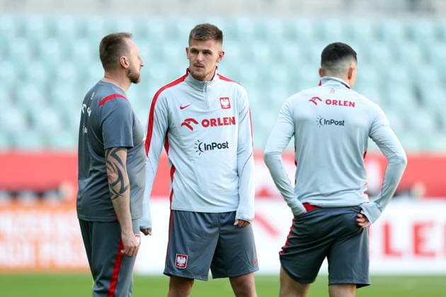 WROCLAW 28.05.2026 TRENING REPREZENTACJI POLSKI --- POLISH FOOTBALL national team, Nationalteam TRAINING SESSION MARCIN PRASOL KAROL CZUBAK BARTOSZ SLISZ FOT. PIOTR KUCZA FOTOPYK NEWSPIX.PL --- newspix.pl POLAND OUT!
