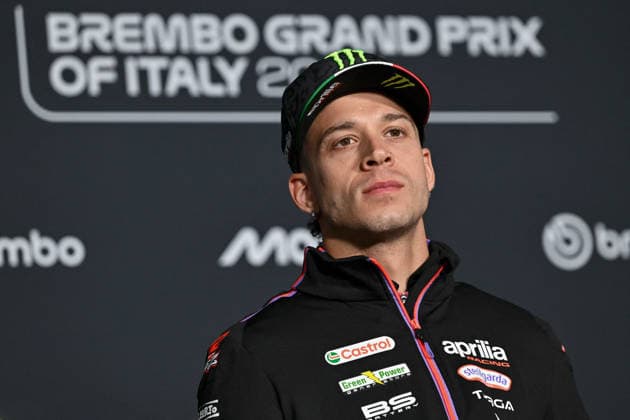 MOTORI - MotoGP - Italian Grand Prix - press conference, PK, Pressekonferenz and Riders track familiarization Photo by IPA ABACAPRESS.COM85143154 - Italian rider Marco Bezzecchi of Aprilia Racing attends the pre-event press conference during Gran Premio d Italia - Press conference and Riders track familiarization, MotoGP World Championship, WM, Weltmeisterschaft in Mugello, Italy, May 28 2026 Mugello Italy  Copyright: xIPAxSport ABACAx